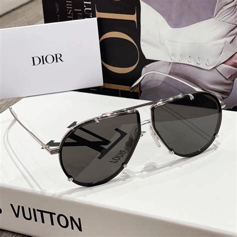 DiorBlackSuit A2U Dior Oblique Pilot Sunglasses with 